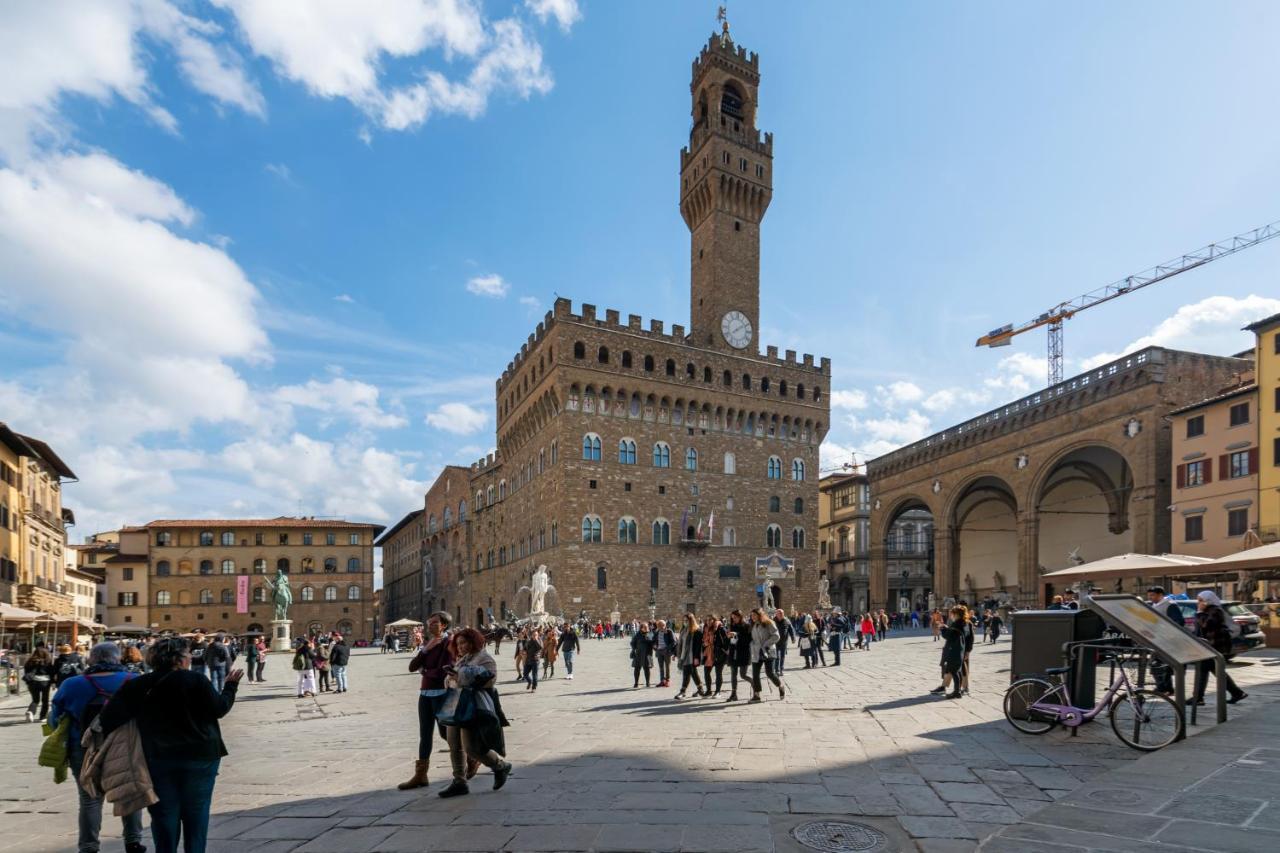 フィレンツェLa Loggia Della Signoria Charming Loftアパートメント エクステリア 写真